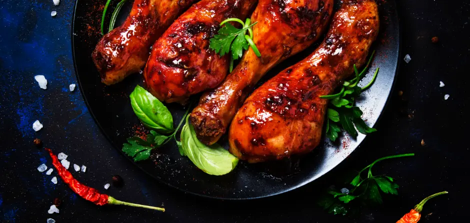 Grilled Chicken in Pepper Sauce