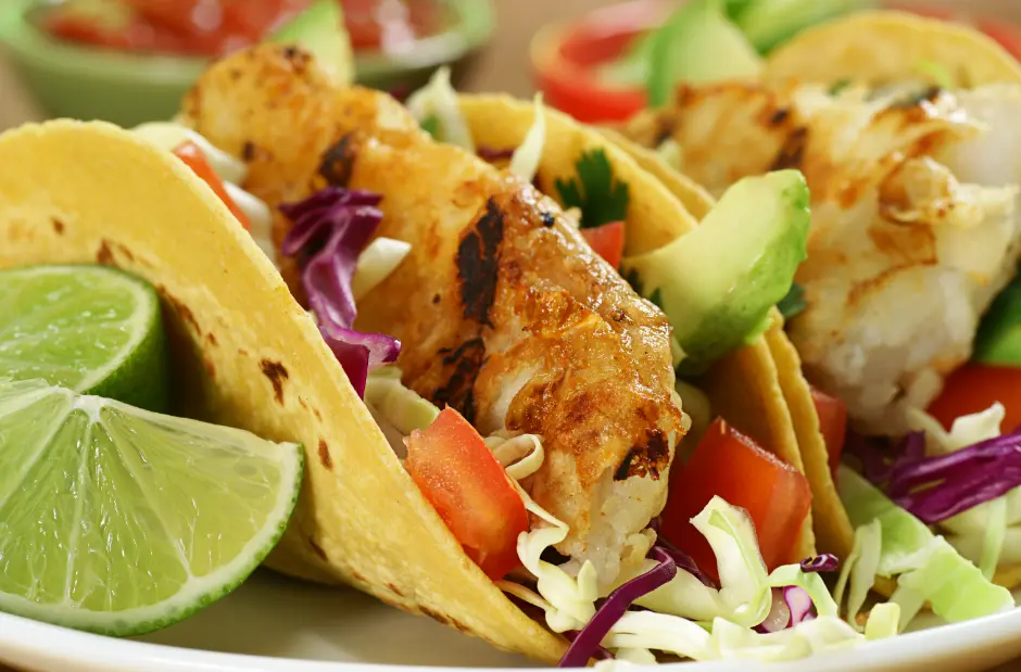 English Fish Tacos