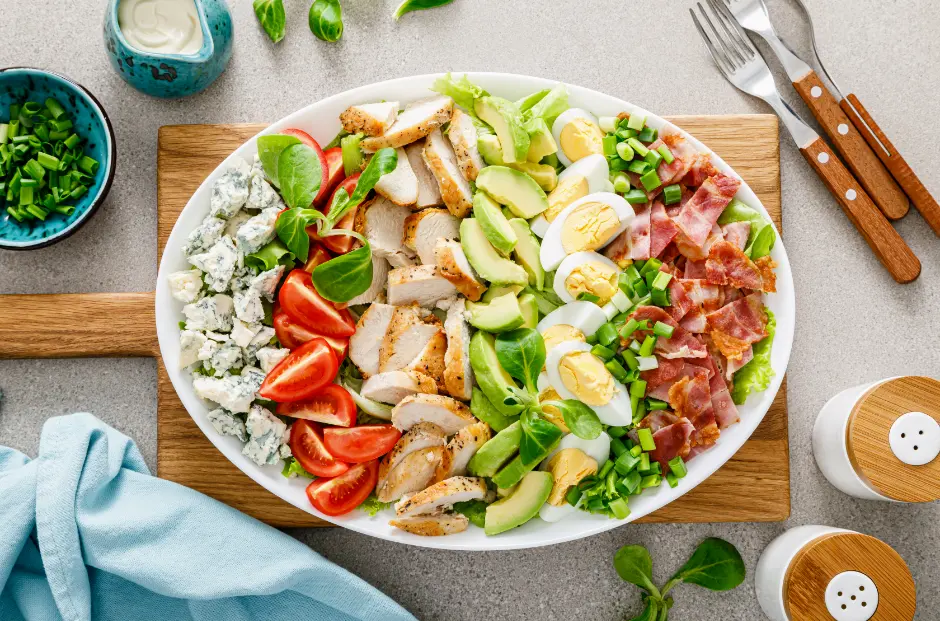 Salmon Cobb Salad recipe