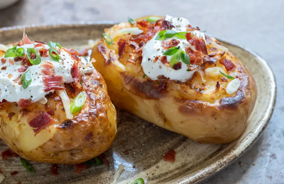 Oven-baked potato recipe