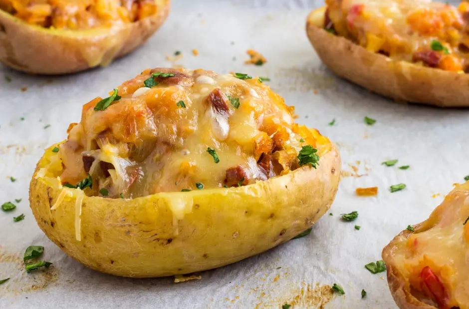 Twice-baked potatoes