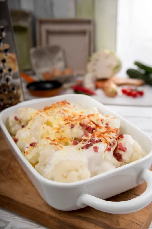 Ham and Cauliflower Casserole