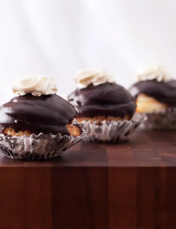 Boston Cream Pie Cupcakes