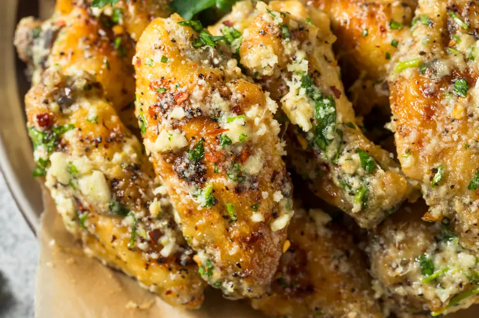 Garlic Parmesan Chicken Wings