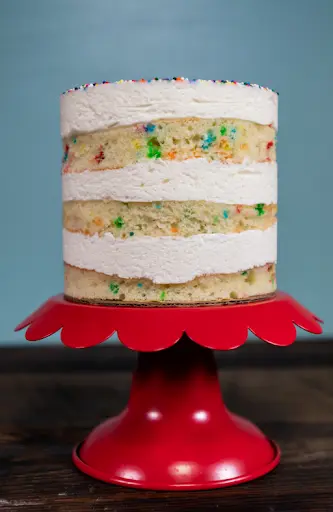 English Funfetti Millionaire Cake