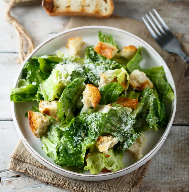 Crunchy Caesar Salad Delight