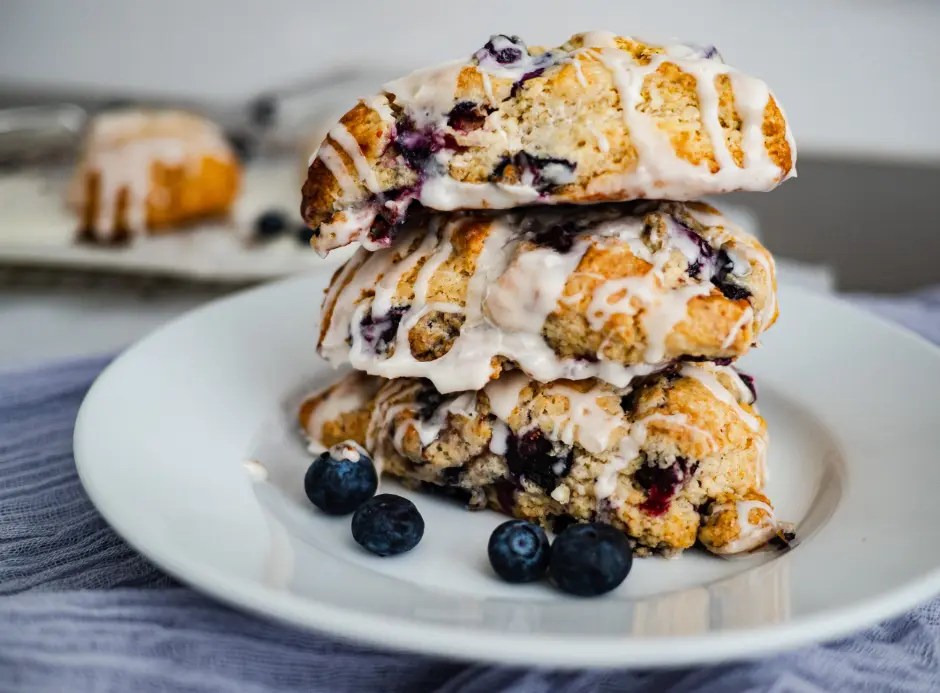 Blueberry Keto Scones