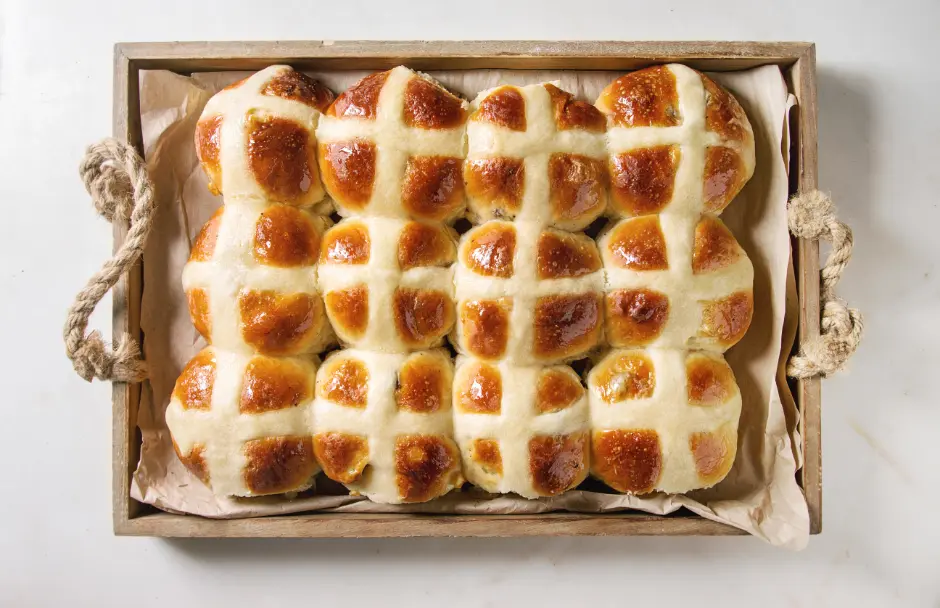 English Hot Cross Buns