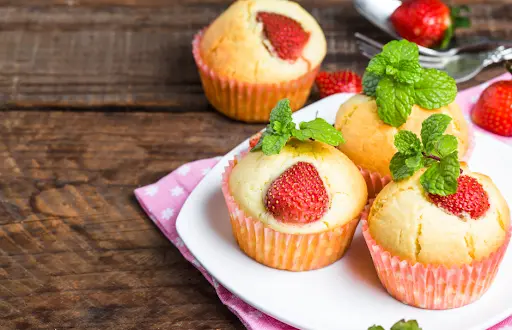 Strawberry Streusel Muffins