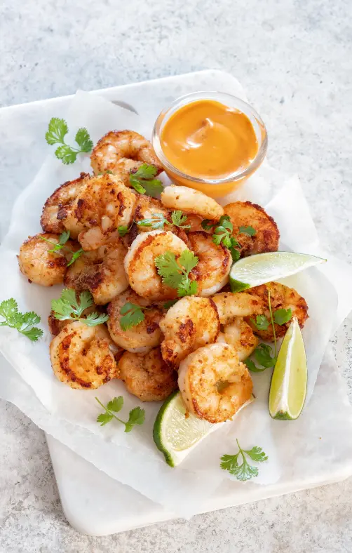 Roasted Lemon-Garlic Shrimp